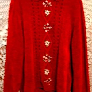 COPY - Red velour top